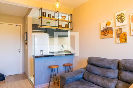 Sala/Cozinha de apartamento para alugar com 2 quartos, 44m² em Loteamento Parque São Martinho, Campinas