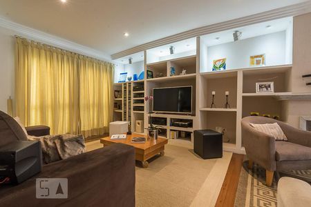 Sala de casa de condomínio para alugar com 4 quartos, 364m² em Vila Nova Caledônia, São Paulo