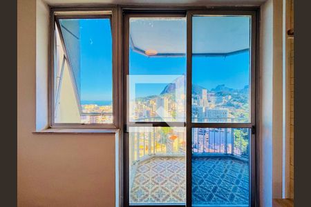 Varanda da Sala de apartamento para alugar com 2 quartos, 92m² em Leblon, Rio de Janeiro