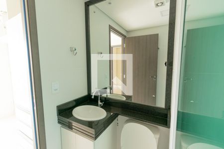 Banheiro de apartamento para alugar com 1 quarto, 30m² em Sul (águas Claras), Brasília
