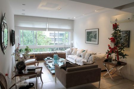 Sala de apartamento para alugar com 2 quartos, 149m² em Leblon, Rio de Janeiro