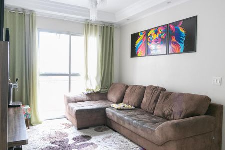 Sala de Estar de apartamento à venda com 2 quartos, 68m² em Centro, Diadema