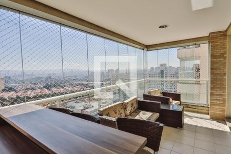 Varanda de apartamento à venda com 4 quartos, 162m² em Lapa, São Paulo