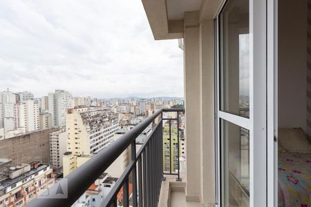 Varanda de apartamento à venda com 1 quarto, 36m² em Santa Efigênia, São Paulo