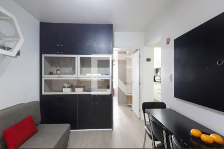 Sala de apartamento para alugar com 1 quarto, 36m² em Bela Vista, São Paulo