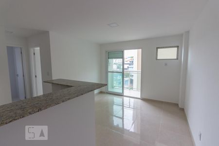 Sala e Cozinha de apartamento à venda com 1 quarto, 40m² em Taquara, Rio de Janeiro