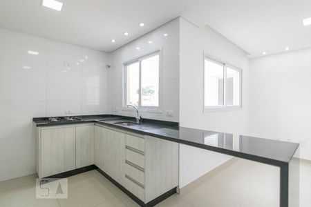 Cozinha de apartamento à venda com 2 quartos, 95m² em Parque Capuava, Santo André