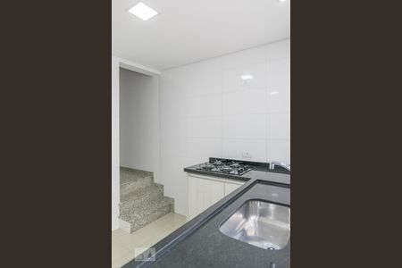 Cozinha de apartamento à venda com 2 quartos, 95m² em Parque Capuava, Santo André