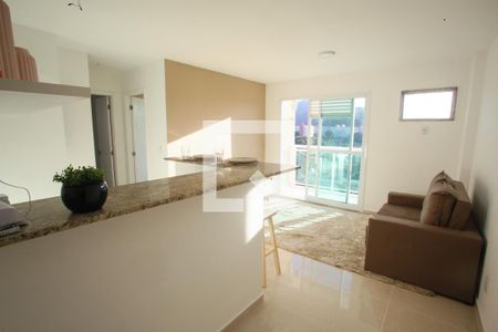 Sala de apartamento à venda com 1 quarto, 36m² em Taquara, Rio de Janeiro