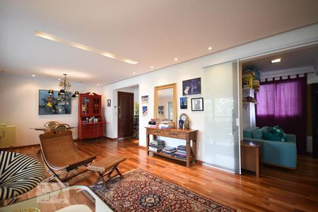 Sala de apartamento para alugar com 3 quartos, 122m² em Vila Andrade, São Paulo