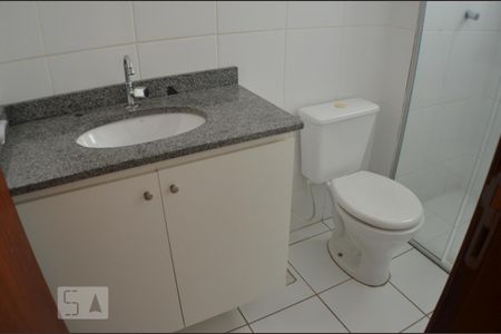 Banheiro da Suíte de apartamento para alugar com 3 quartos, 72m² em Santa Branca, Belo Horizonte