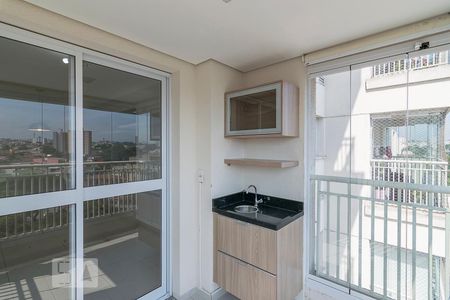 Varanda Gourmet de apartamento para alugar com 3 quartos, 59m² em Silveira, Santo André