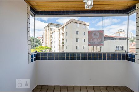 Varanda da Sala de apartamento à venda com 4 quartos, 140m² em Vila Paris, Belo Horizonte