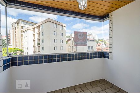 Varanda da Sala de apartamento à venda com 4 quartos, 140m² em Vila Paris, Belo Horizonte