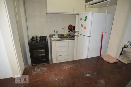 Cozinha de apartamento para alugar com 1 quarto, 41m² em Botafogo, Rio de Janeiro
