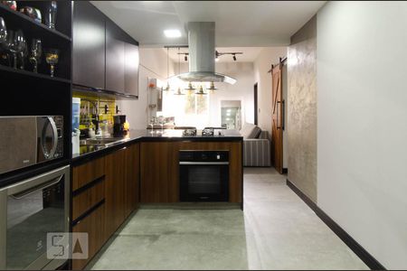 Cozinha americana de apartamento à venda com 3 quartos, 80m² em Leblon, Rio de Janeiro