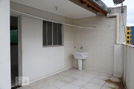 Área de Serviço de casa para alugar com 1 quarto, 40m² em Jd Record, Taboão da Serra