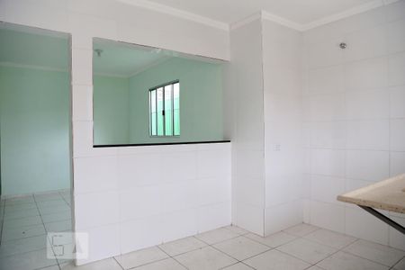 Cozinha de casa para alugar com 1 quarto, 40m² em Jd Record, Taboão da Serra