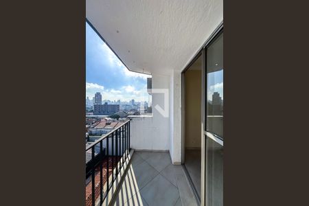Varanda da Sala de apartamento para alugar com 2 quartos, 55m² em Vila Bertioga, São Paulo
