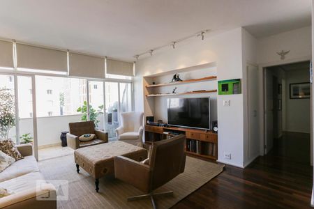 Sala de apartamento à venda com 3 quartos, 150m² em Cerqueira César, São Paulo