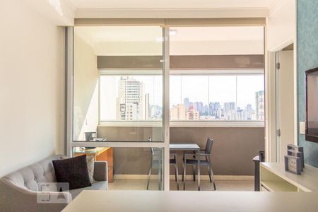 Sala de apartamento à venda com 1 quarto, 42m² em Saúde, São Paulo