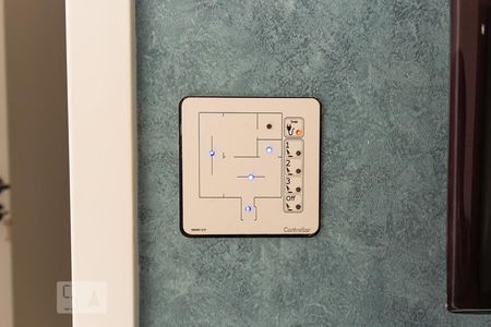 Detalhe Sala de apartamento à venda com 1 quarto, 42m² em Saúde, São Paulo