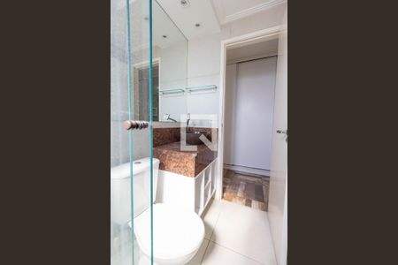Banheiro da Suíte de apartamento para alugar com 2 quartos, 63m² em Jaguaré, São Paulo