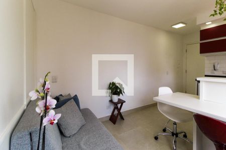 Sala de apartamento à venda com 1 quarto, 33m² em Jardim Paulista, São Paulo