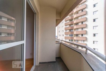 Varanda da Sala de apartamento para alugar com 3 quartos, 70m² em Silveira, Santo André