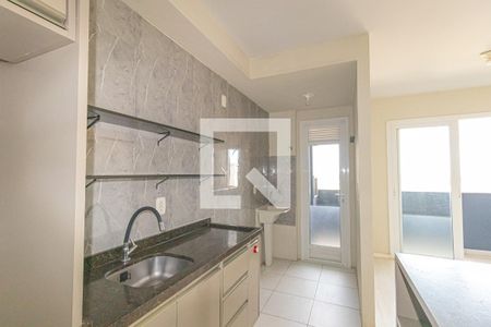 Cozinha e Área de Serviço de apartamento para alugar com 2 quartos, 57m² em Centro, Canoas