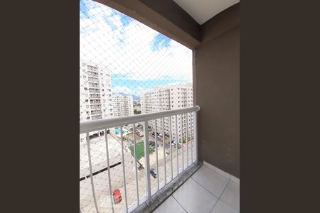 Varanda da Sala de apartamento à venda com 2 quartos, 53m² em Del Castilho, Rio de Janeiro