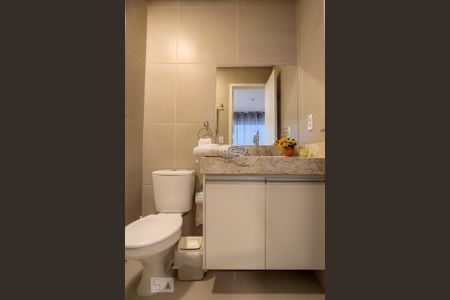 Studio para alugar com 31m², 1 quarto e 1 vaga Studio para alugar com 31m², 1 quarto e 1 vagaBanheiro