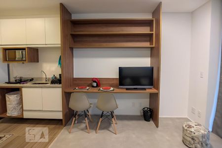 Studio para alugar com 31m², 1 quarto e 1 vaga Studio para alugar com 31m², 1 quarto e 1 vagaSala/Quarto