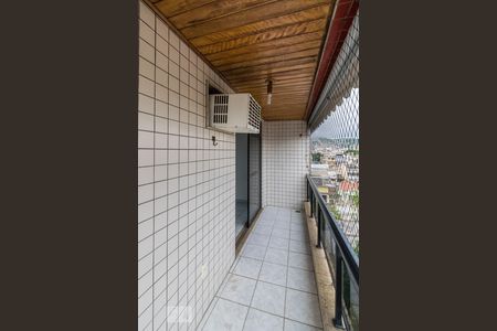 Varanda da sala de apartamento para alugar com 3 quartos, 90m² em Ramos, Rio de Janeiro