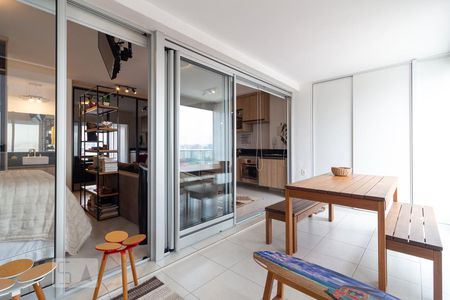 Apartamento para alugar com 52m², 1 quarto e 1 vagaVaranda