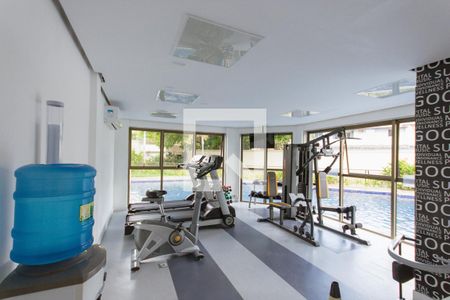 Apartamento para alugar com 36m², 1 quarto e 1 vaga Apartamento para alugar com 36m², 1 quarto e 1 vagaAcademia