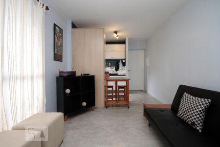 Sala de apartamento para alugar com 1 quarto, 36m² em Santa Cecília, São Paulo