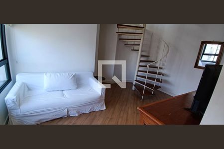 Apartamento para alugar com 90m², 1 quarto e 2 vagasSala