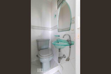 Lavabo de casa de condomínio para alugar com 2 quartos, 52m² em Vila Bela, São Paulo