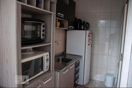 Cozinha - Armários de apartamento à venda com 1 quarto, 40m² em Santo Antônio, Porto Alegre