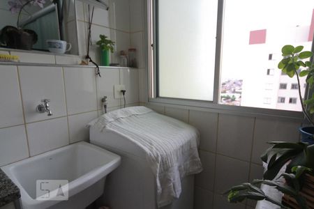 Área de Serviço de apartamento para alugar com 2 quartos, 60m² em Vila Basileia, São Paulo