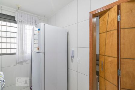 Cozinha de apartamento à venda com 2 quartos, 50m² em Parque das Nações, Santo André