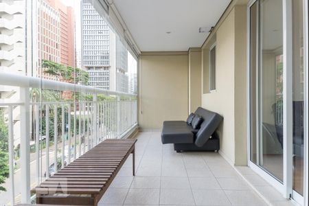 Varanda de apartamento para alugar com 1 quarto, 55m² em Cerqueira César, São Paulo