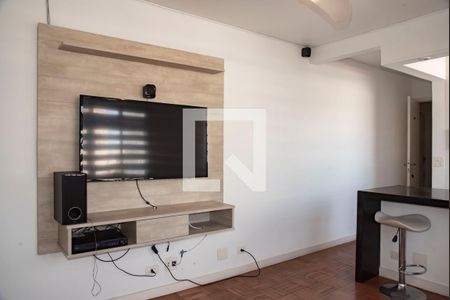 Sala de apartamento à venda com 1 quarto, 48m² em Vila Clementino, São Paulo