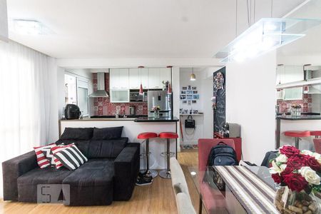 Sala  de apartamento à venda com 2 quartos, 60m² em Vila Prudente, São Paulo