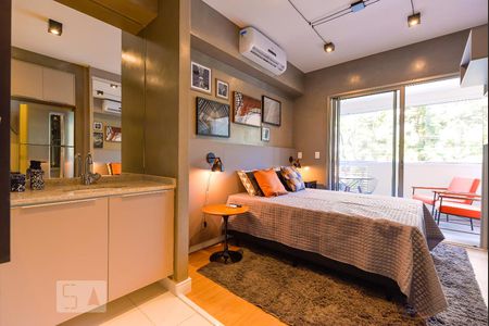 Studio de apartamento para alugar com 1 quarto, 24m² em Vila Madalena, São Paulo