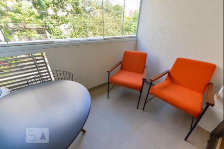 Varanda de apartamento para alugar com 1 quarto, 24m² em Vila Madalena, São Paulo