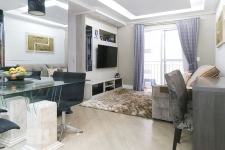 Sala de apartamento à venda com 3 quartos, 65m² em Parque Novo Mundo, São Paulo