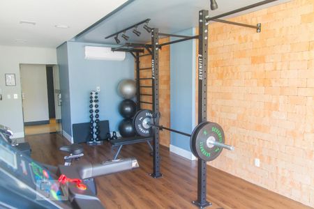 Apartamento para alugar com 49m², 1 quarto e 1 vaga Apartamento para alugar com 49m², 1 quarto e 1 vagaAcademia