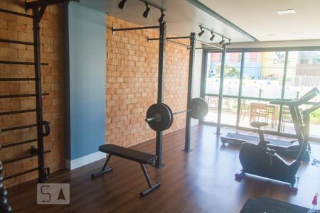 Apartamento para alugar com 49m², 1 quarto e 1 vaga Apartamento para alugar com 49m², 1 quarto e 1 vagaAcademia